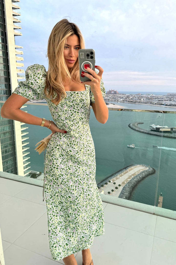 Anya Printing Dress