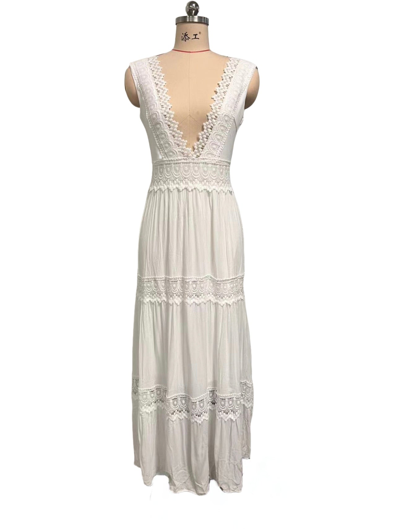 Alaia White Summer Dress