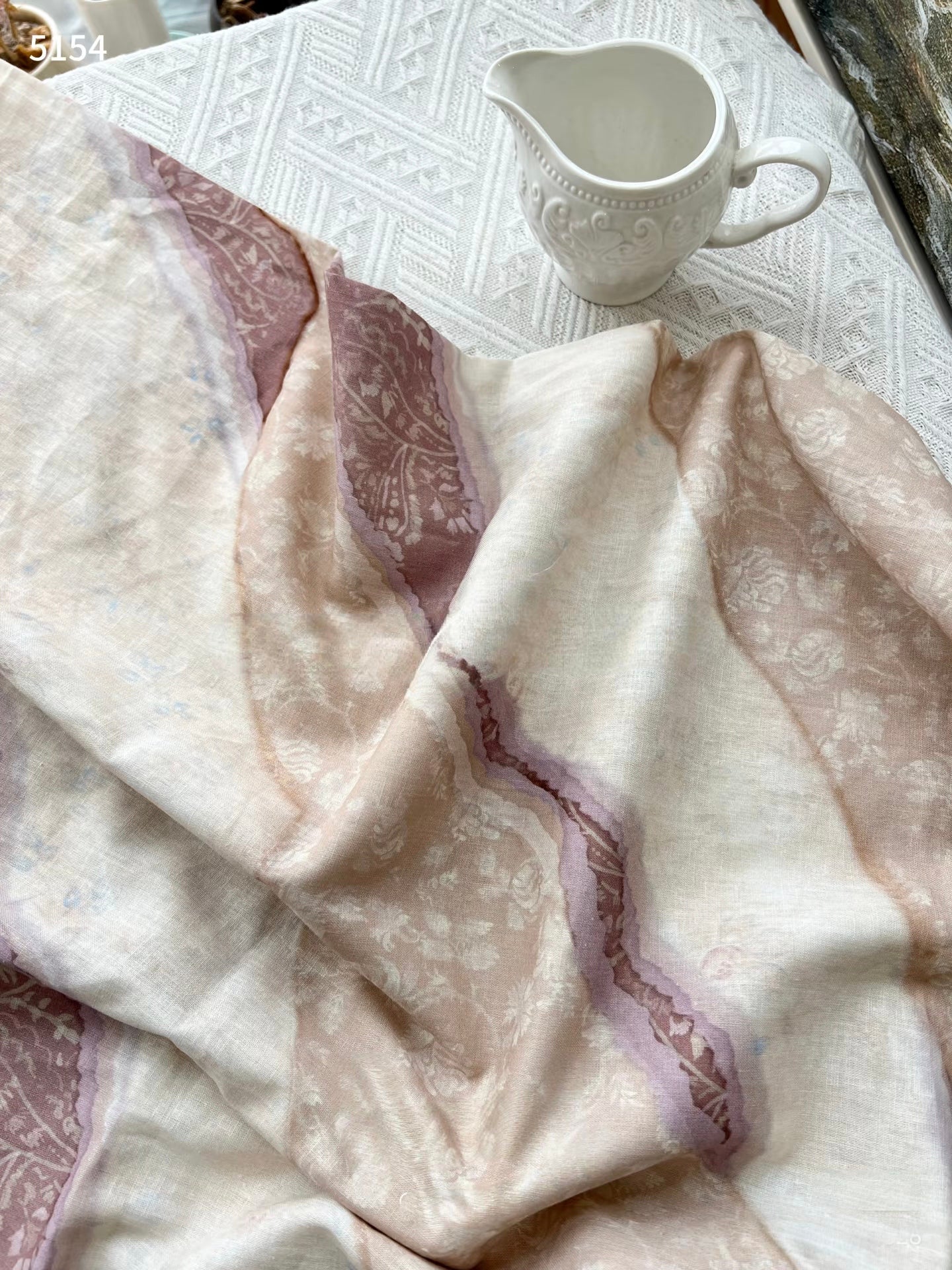 Desert Flower Print Fabric