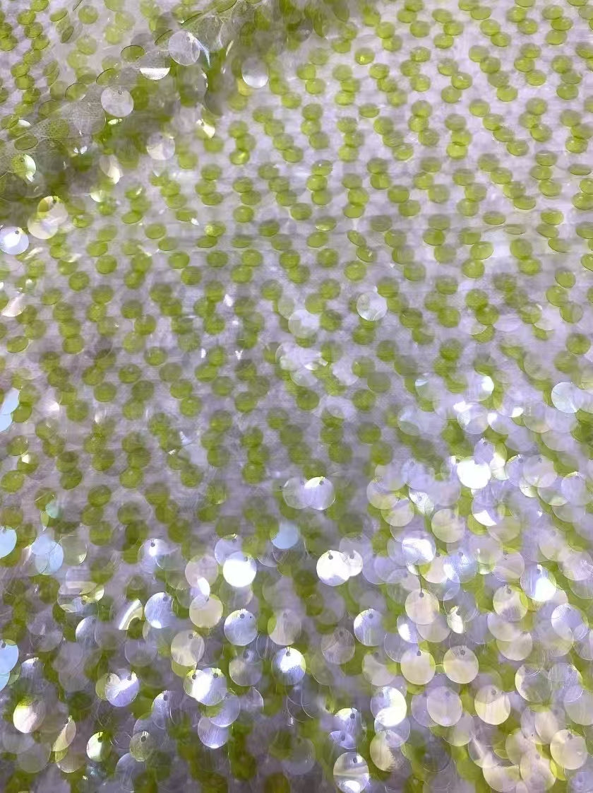 Big Sequins Embroidery Fabric