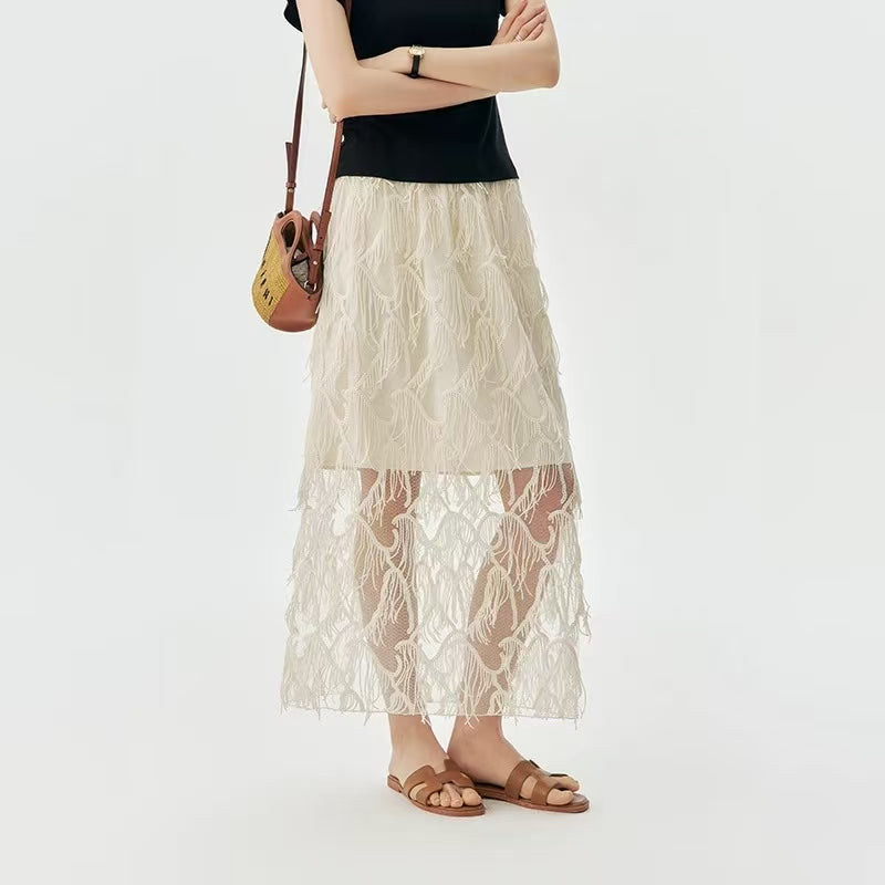 Fringe Embroidery Fabric