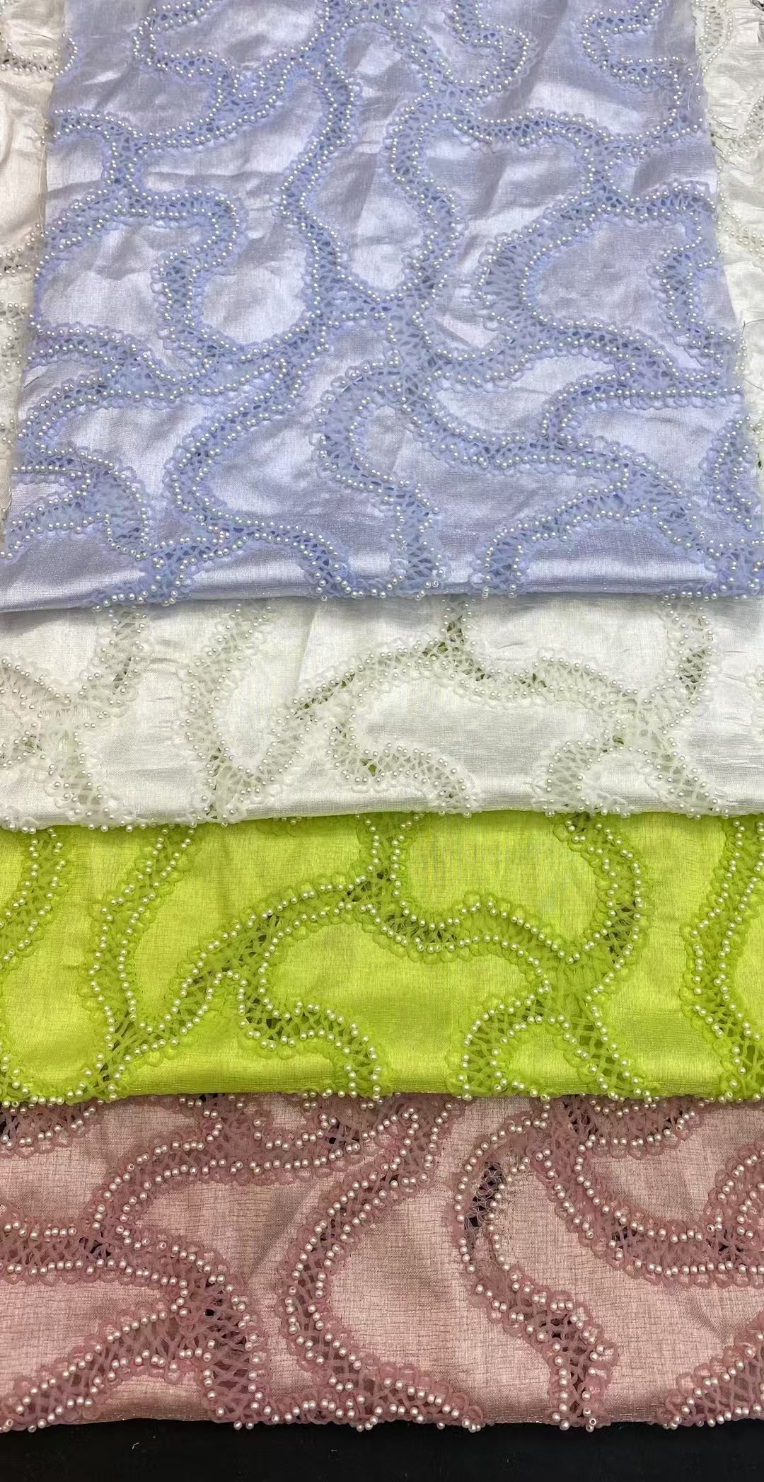 Laser Cutting Geometric Embroidery