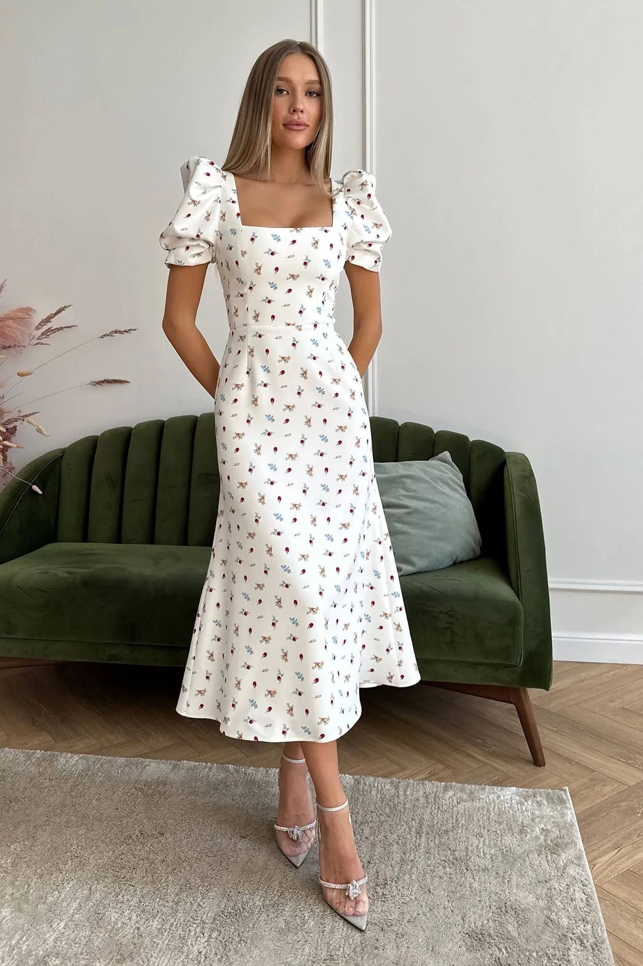 Anya Printing Dress