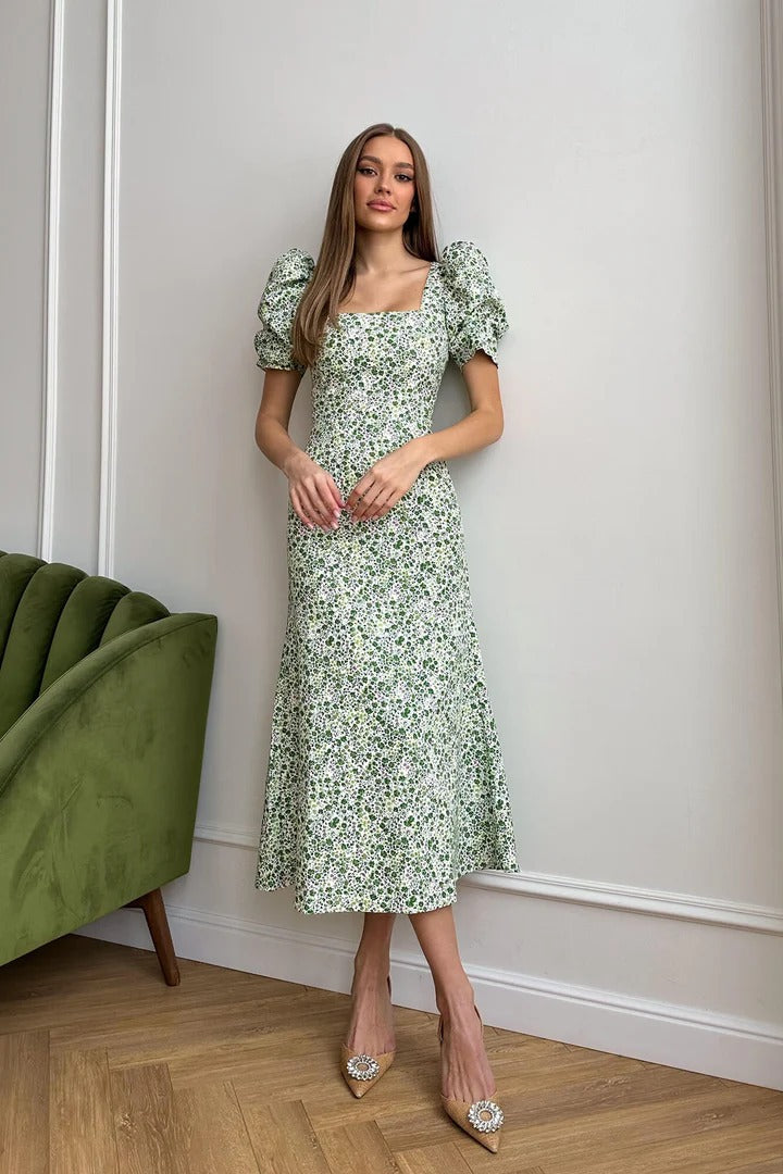Anya Printing Dress