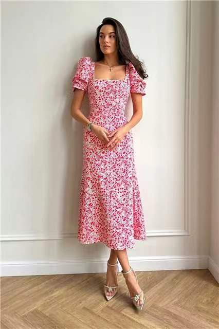 Anya Printing Dress