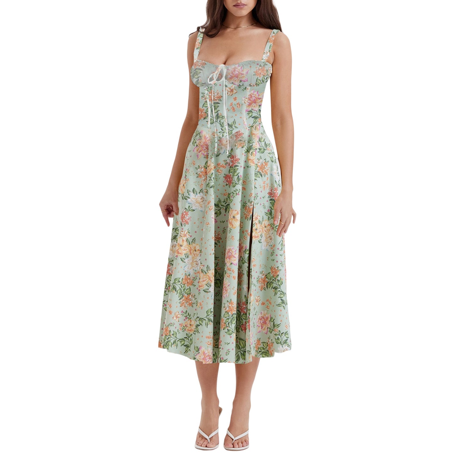Ivy Flower Print Dress