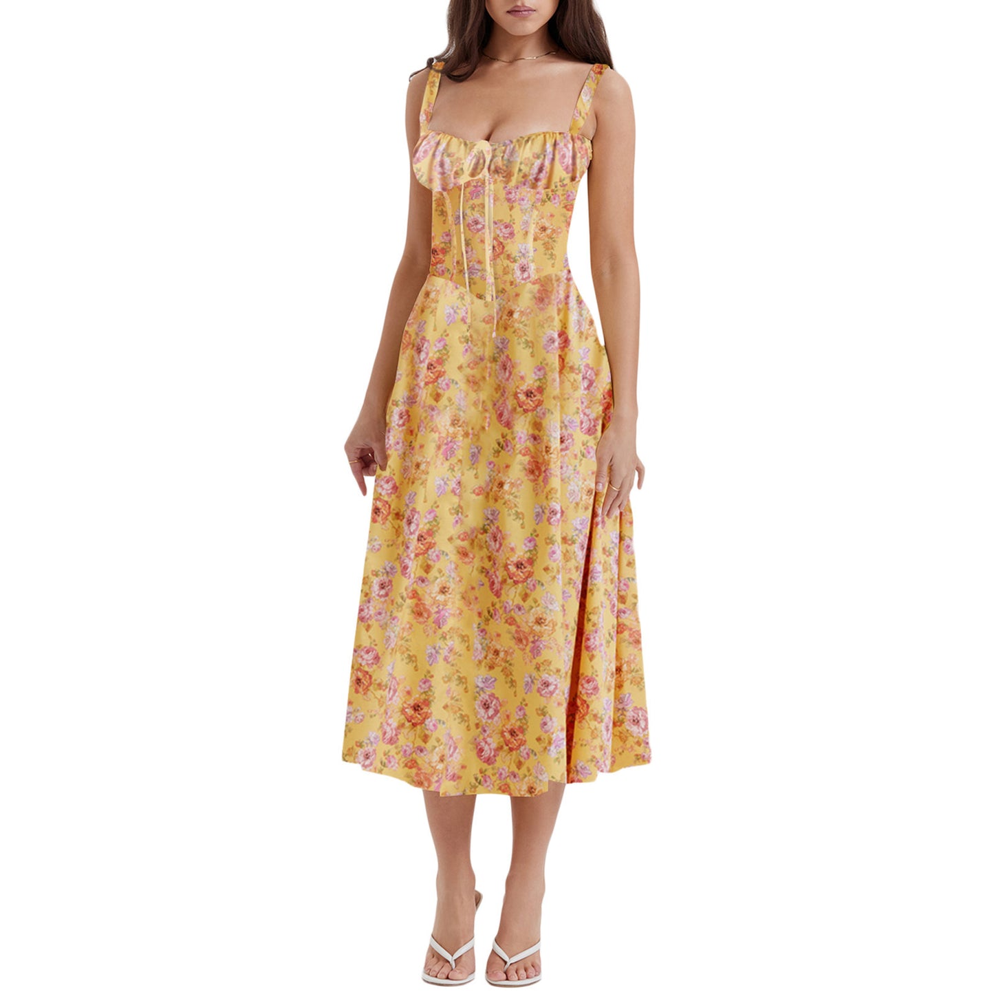 Ivy Flower Print Dress