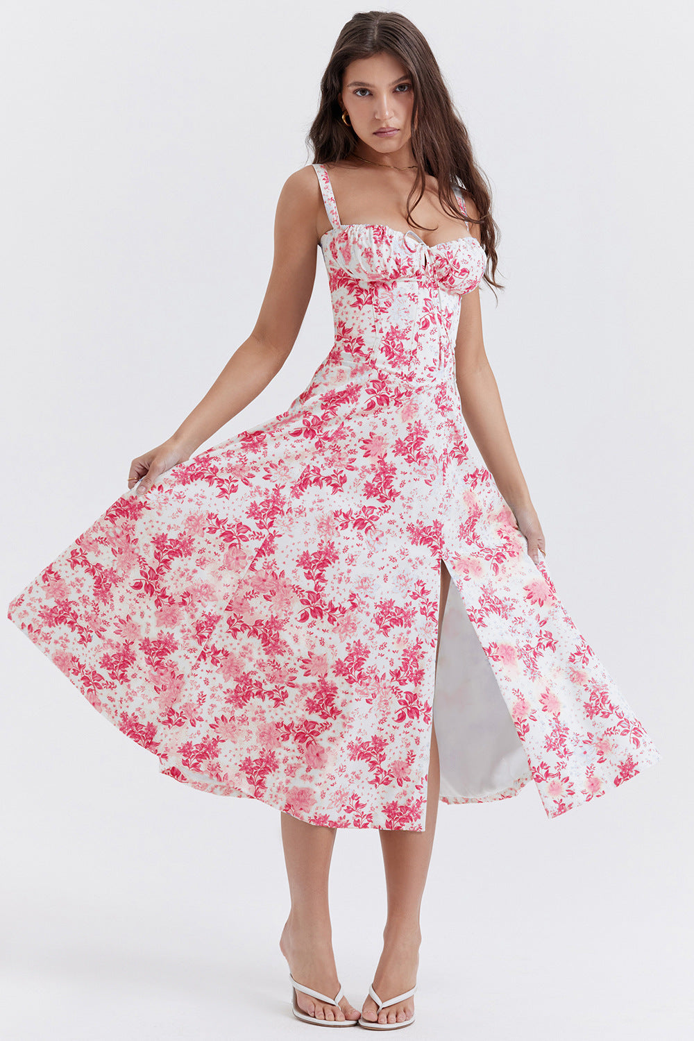 Ivy Flower Print Dress