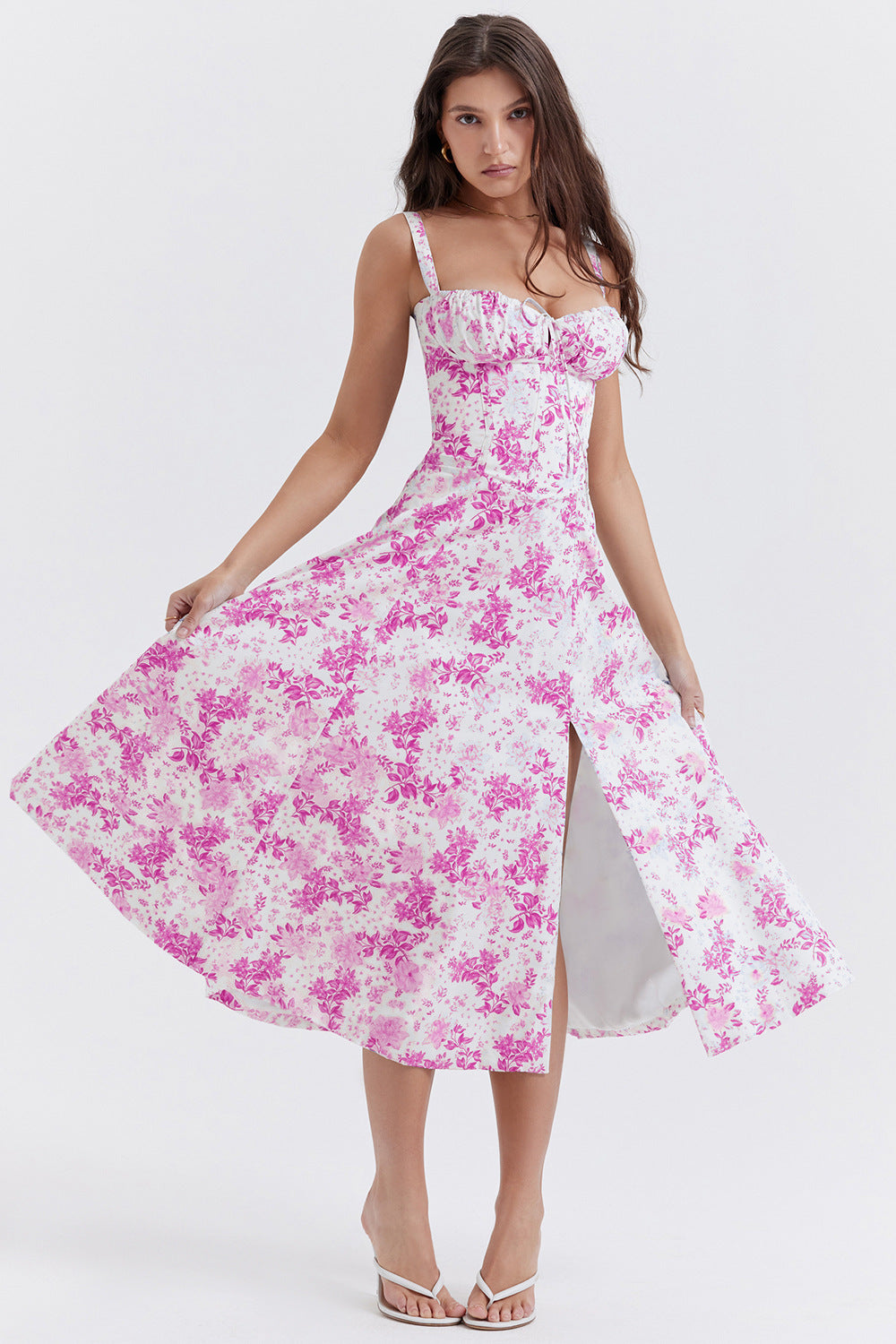 Ivy Flower Print Dress