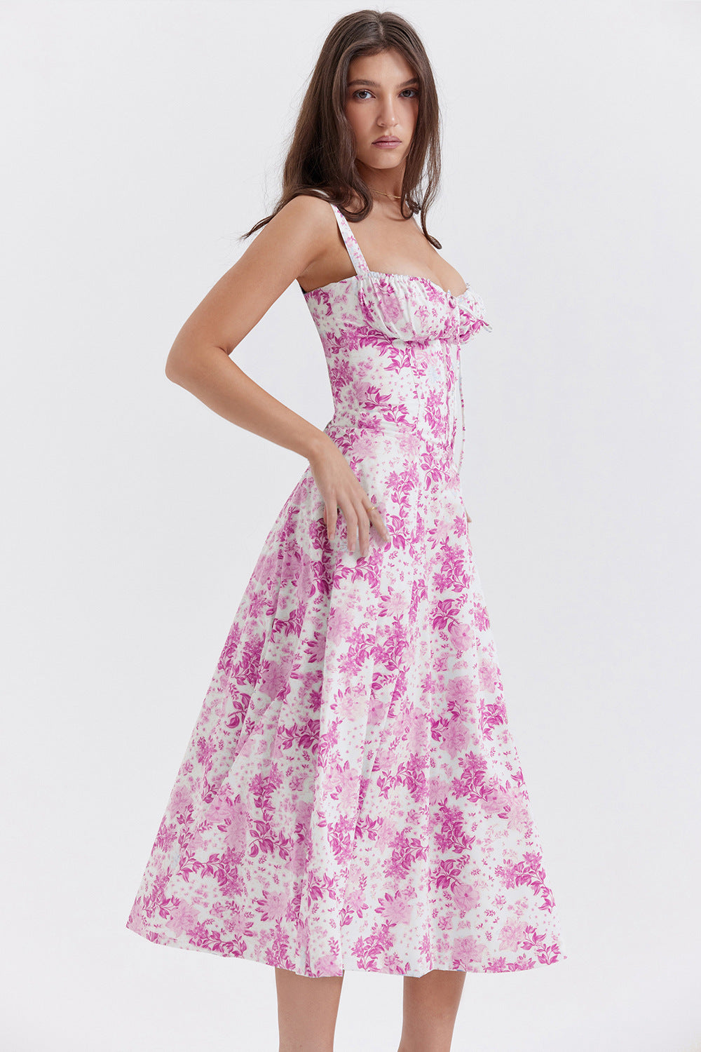 Ivy Flower Print Dress