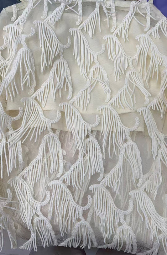 Fringe Embroidery Fabric
