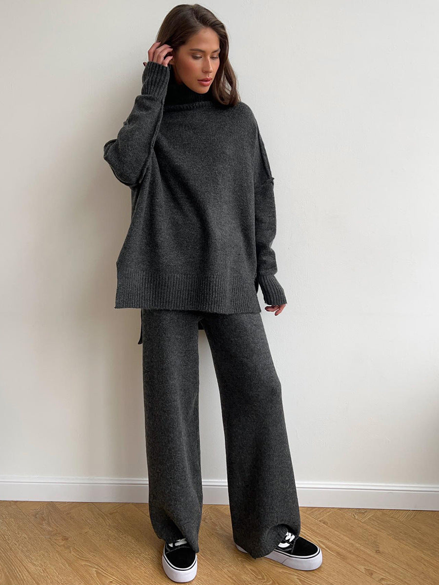Turtleneck Sweater Suits for Women