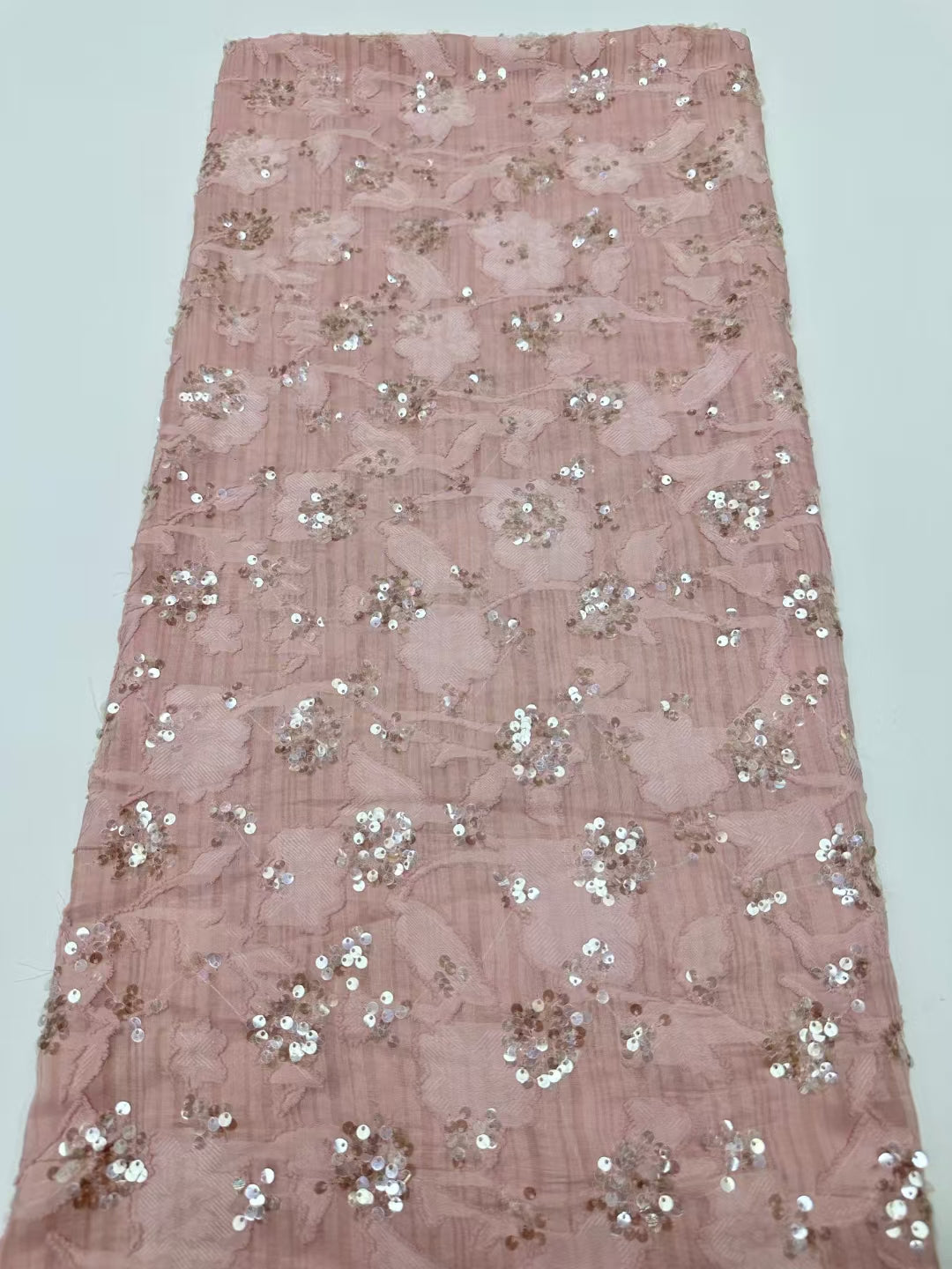 Jacquard & Sequins Fabric