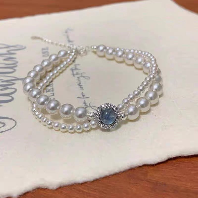 Double Layer Pearl Bracelet