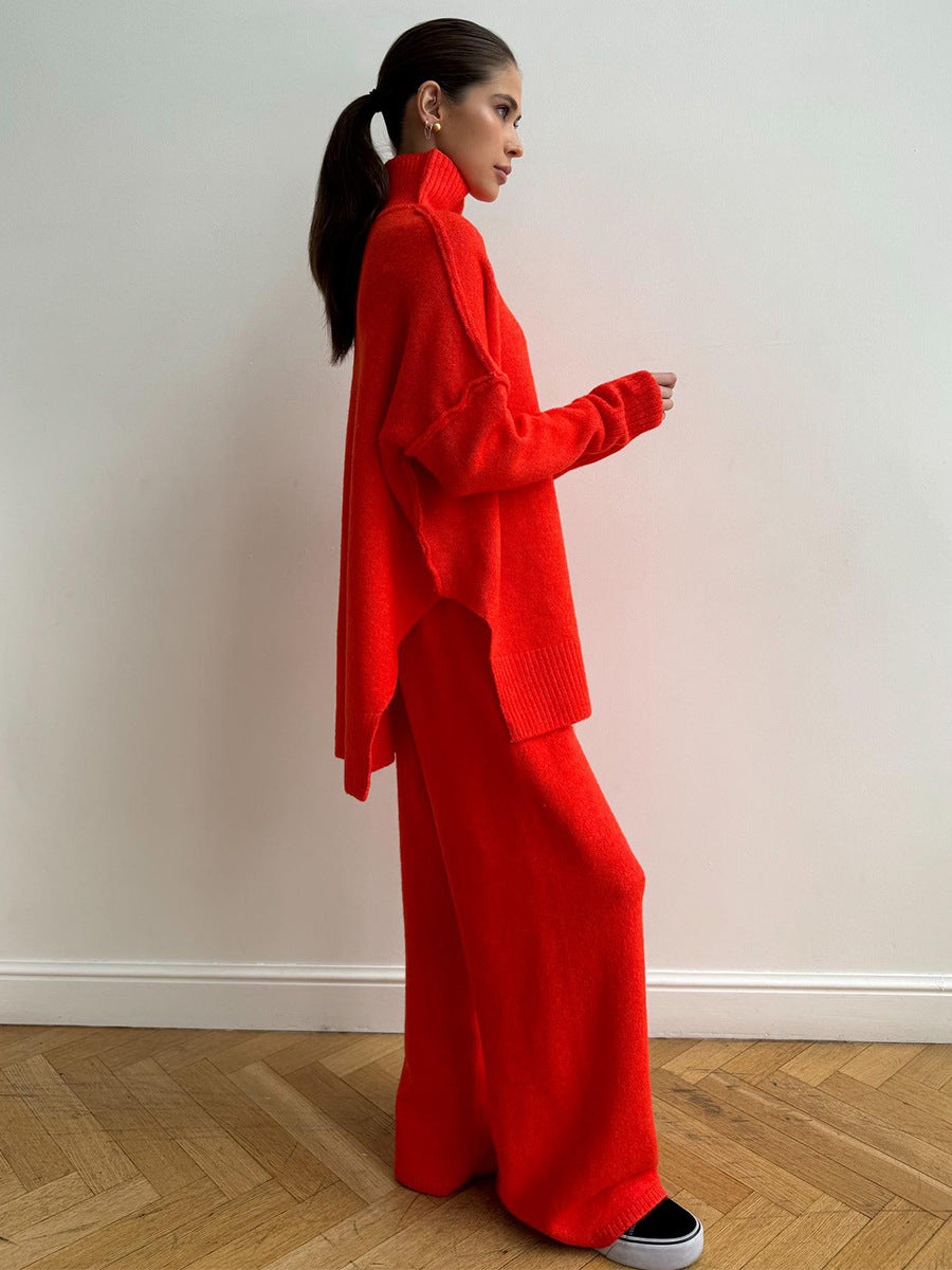 Turtleneck Sweater Suits for Women