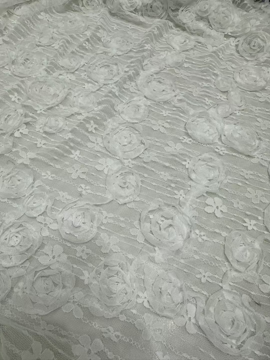Rose Cord Embroidery Lace