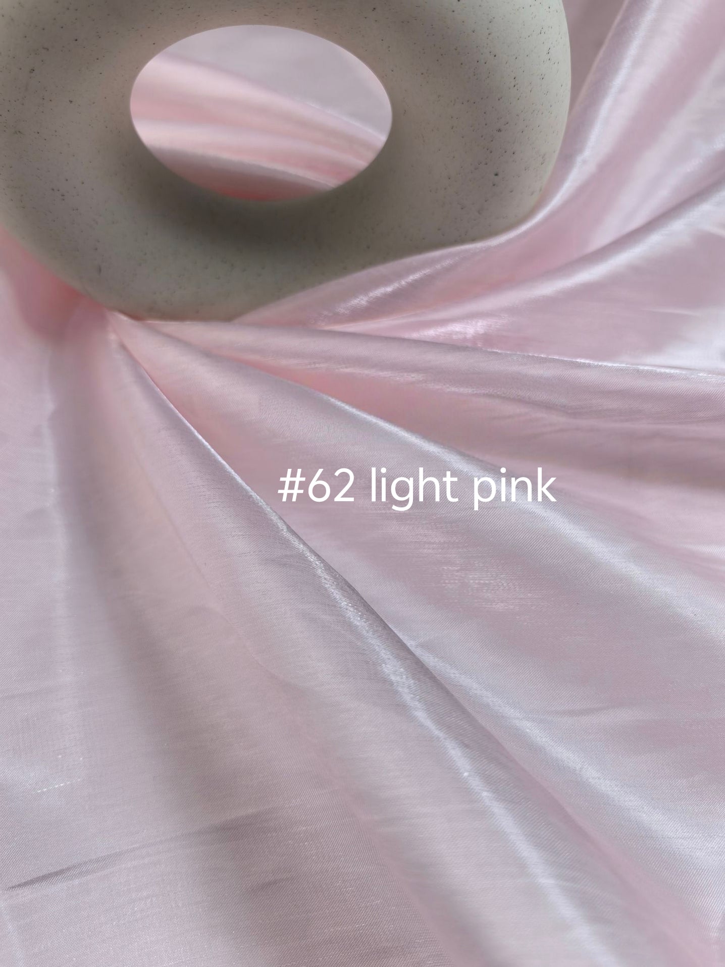 Shinny organza