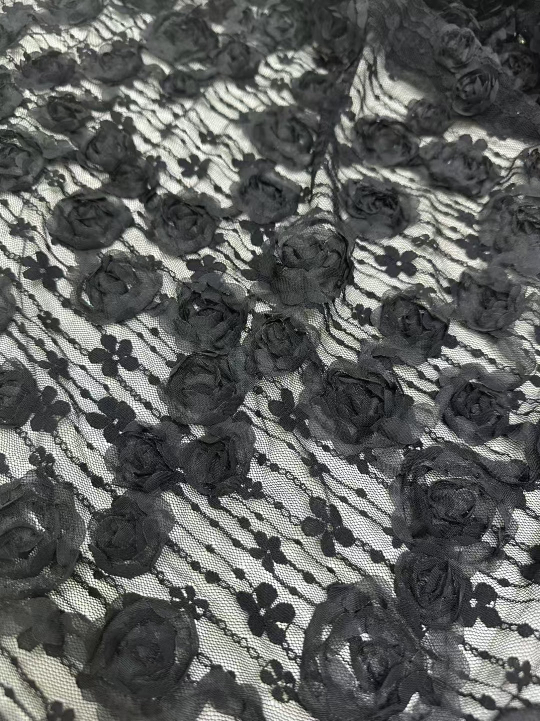 Rose Cord Embroidery Lace
