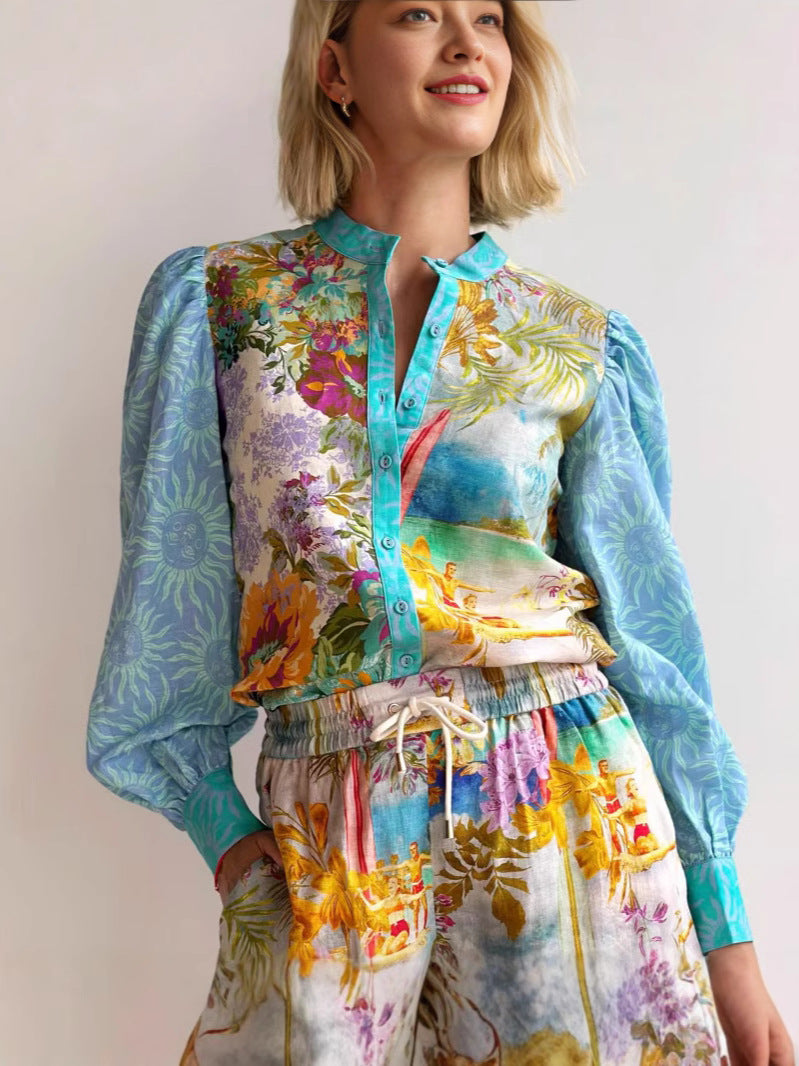 Print Women Suits