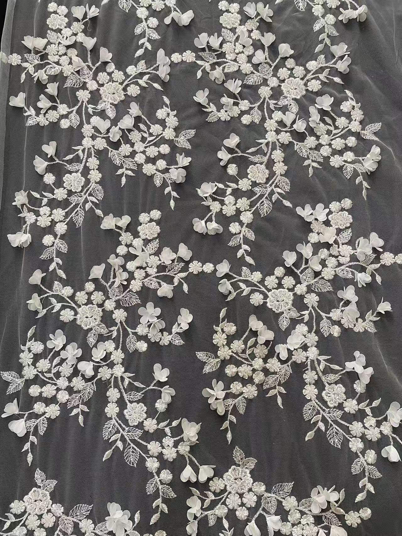 3D Embroidery Fabric
