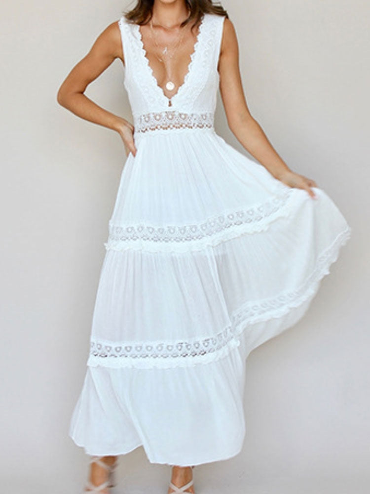 Alaia White Summer Dress