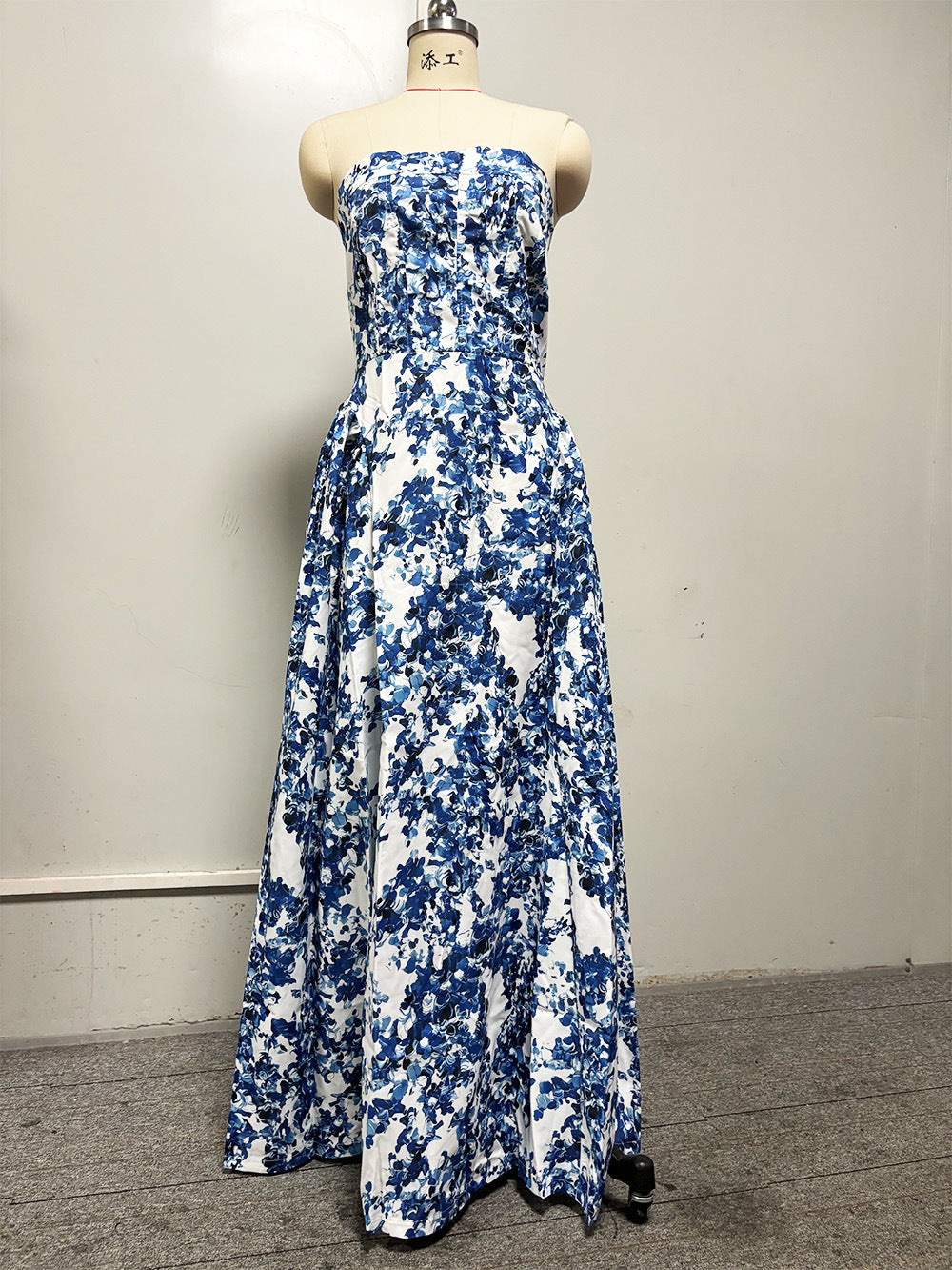 Colliope Navy Evening Dress