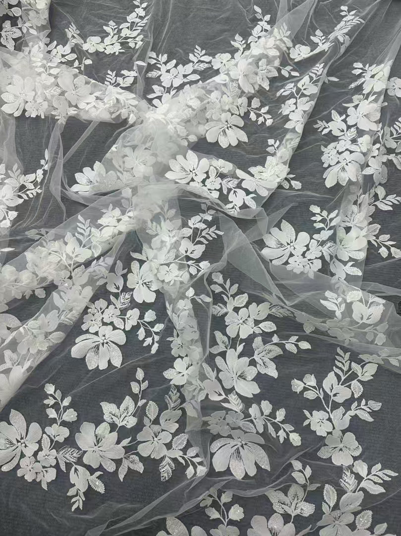Embroidery Fabric for Wedding Dress