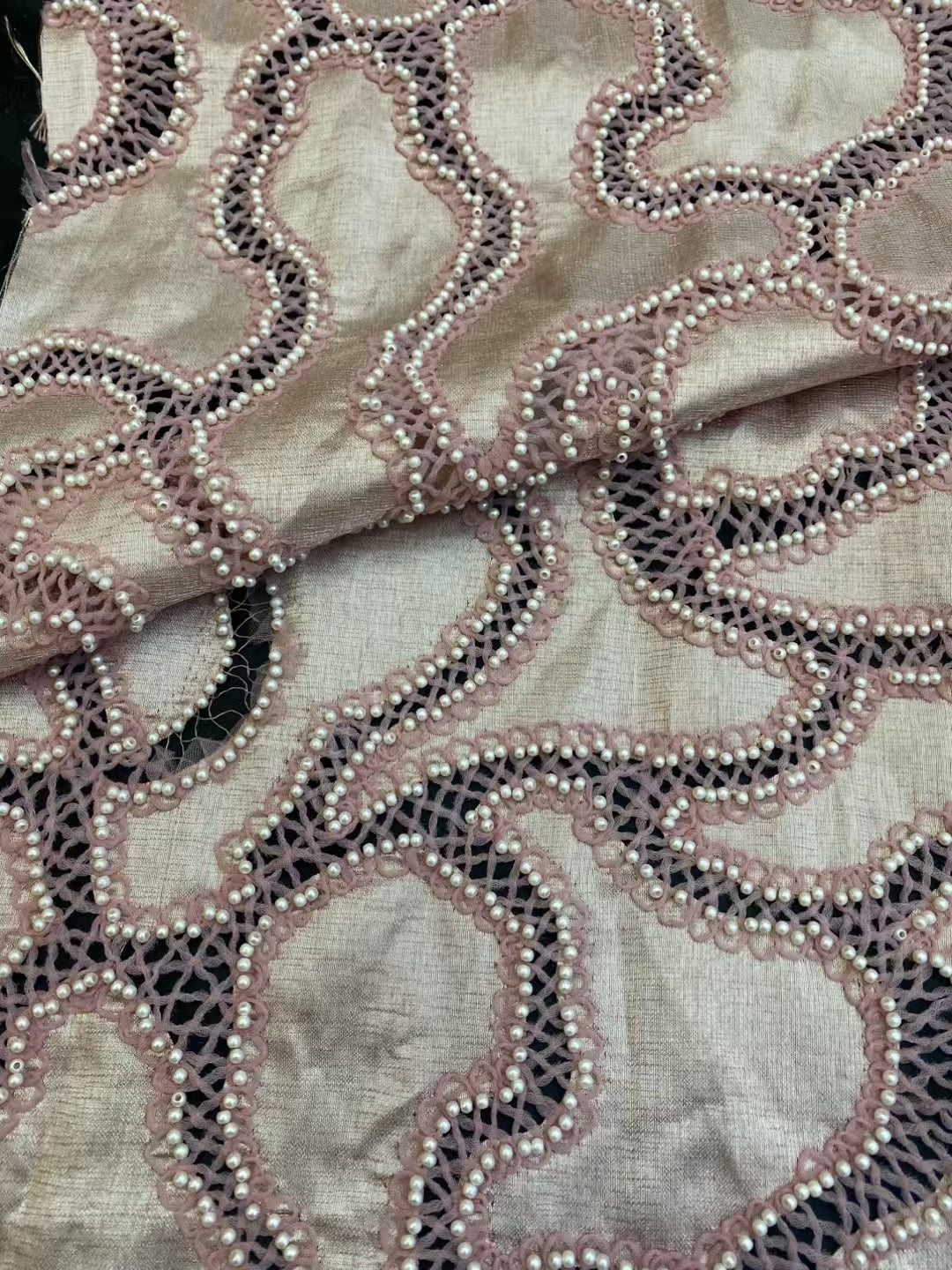 Laser Cutting Geometric Embroidery