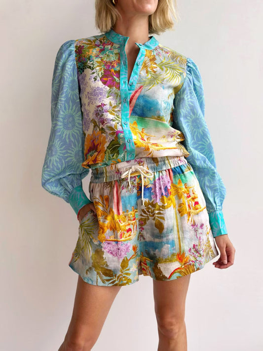 Print Women Suits