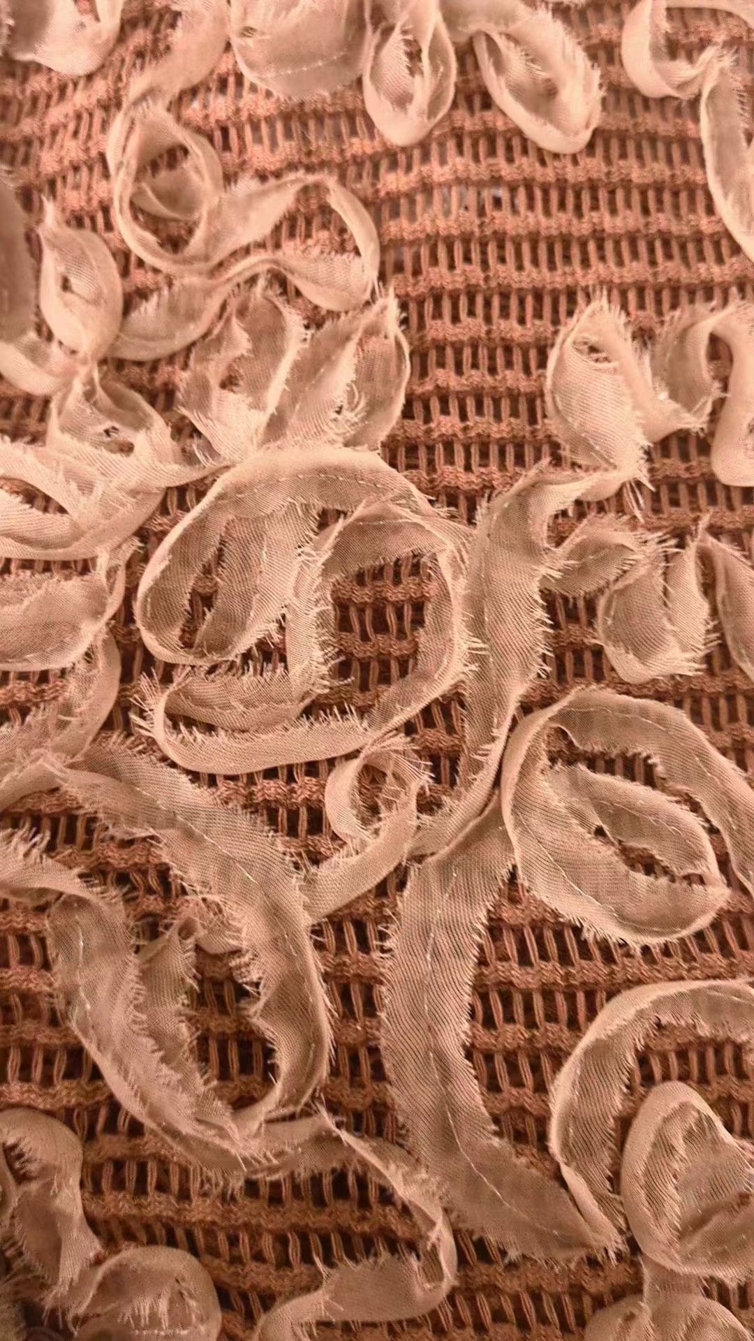 Cord Embroidery with Gridding Base