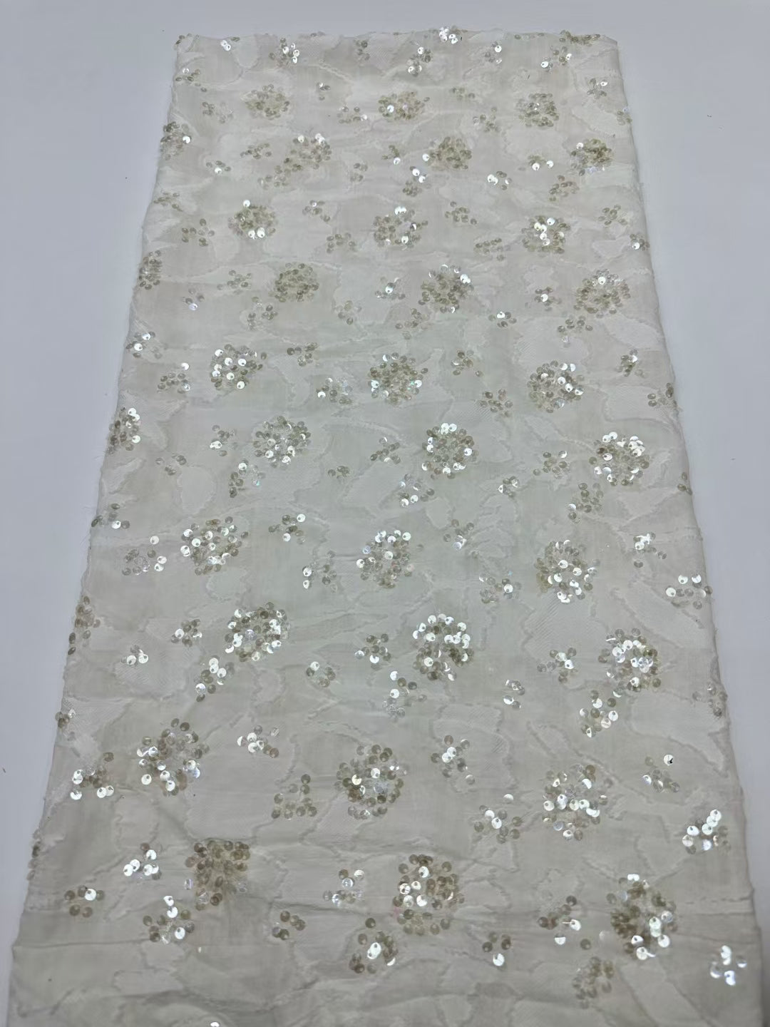 Jacquard & Sequins Fabric