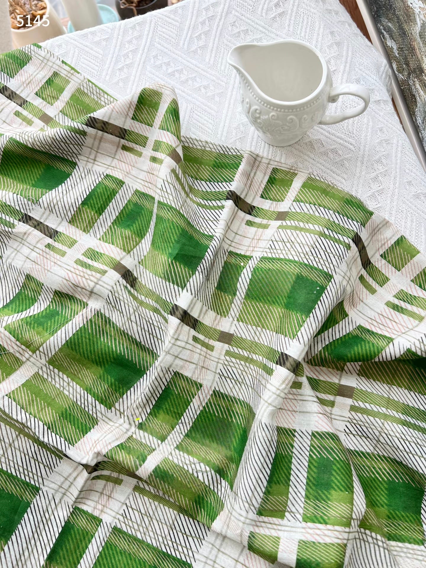 Cotton&Linen Print Fabric