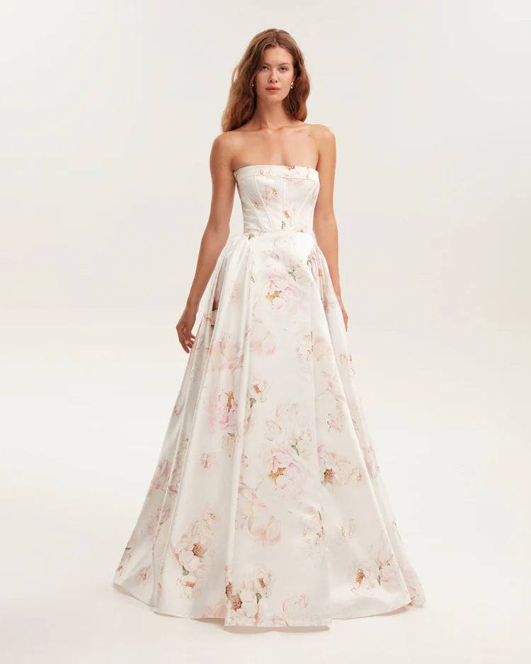 Colliope Navy Evening Dress