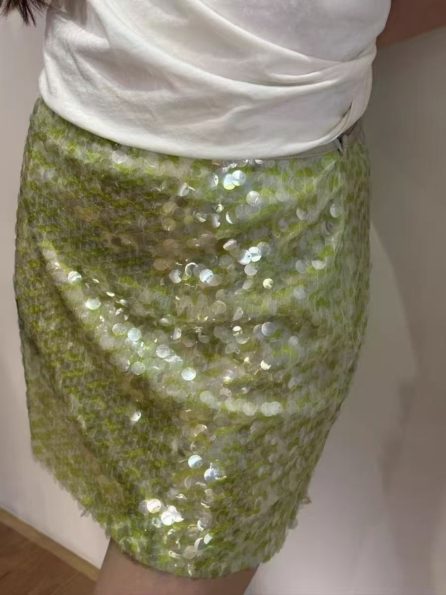 Big Sequins Embroidery Fabric