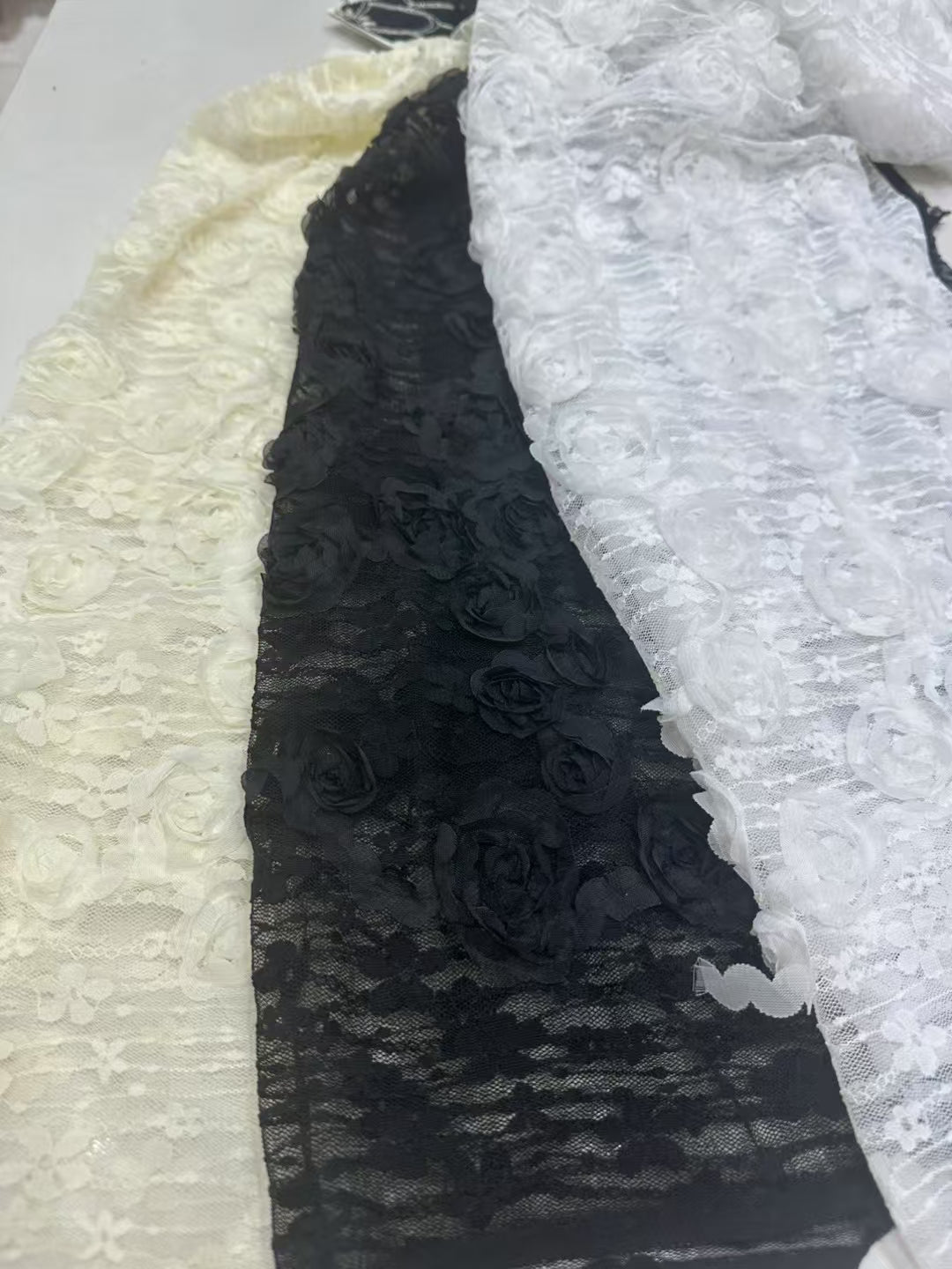 Rose Cord Embroidery Lace