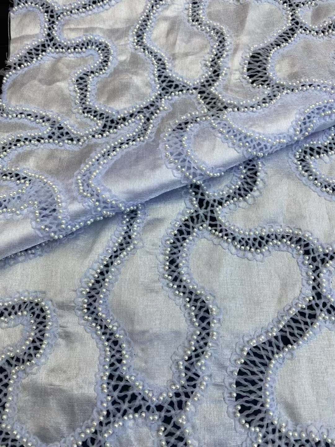 Laser Cutting Geometric Embroidery