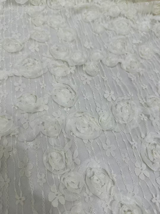 Rose Cord Embroidery Lace