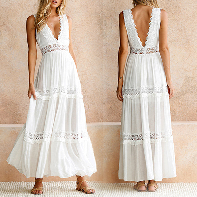 Alaia White Summer Dress