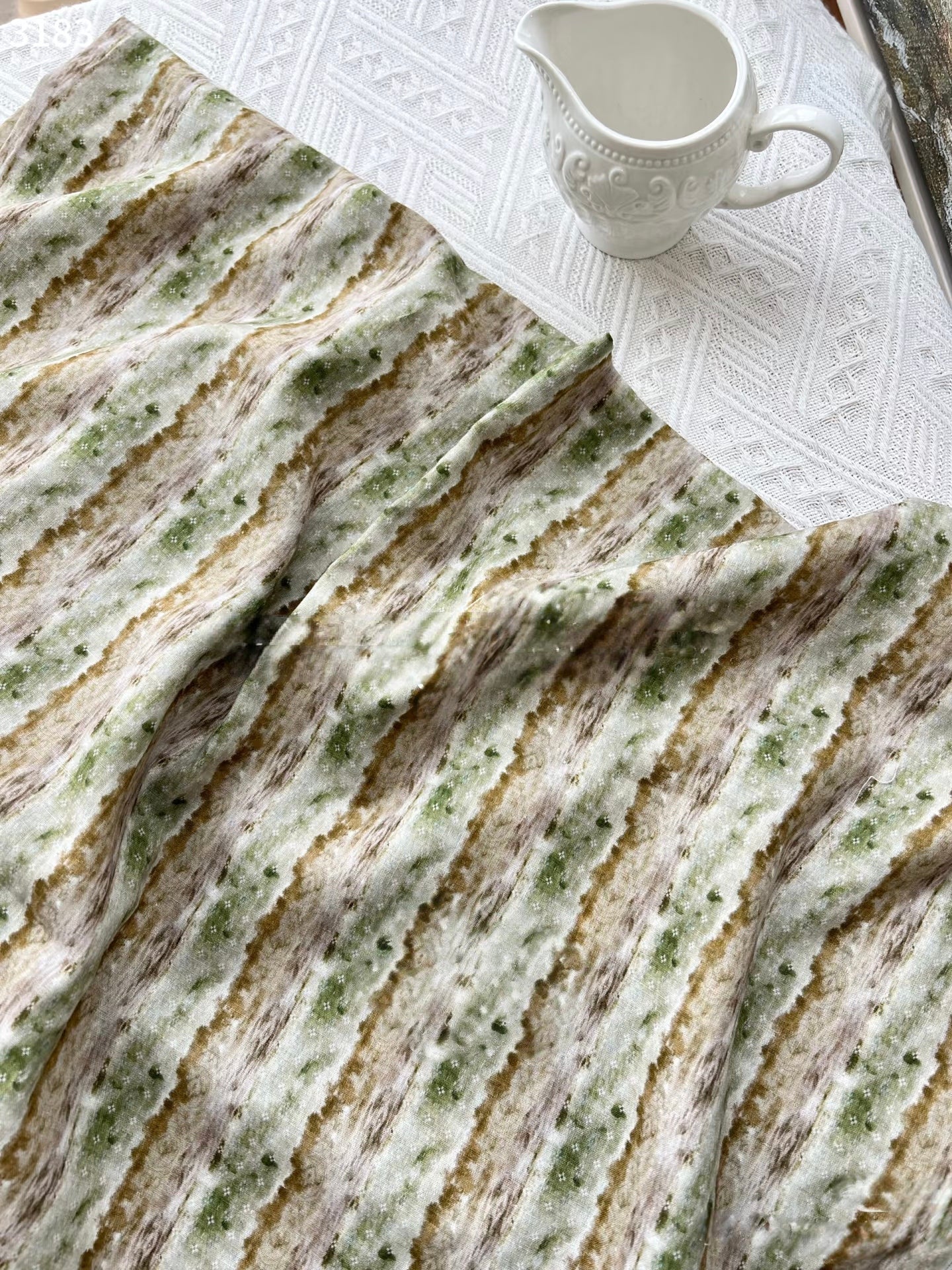 Desert Flower Print Fabric