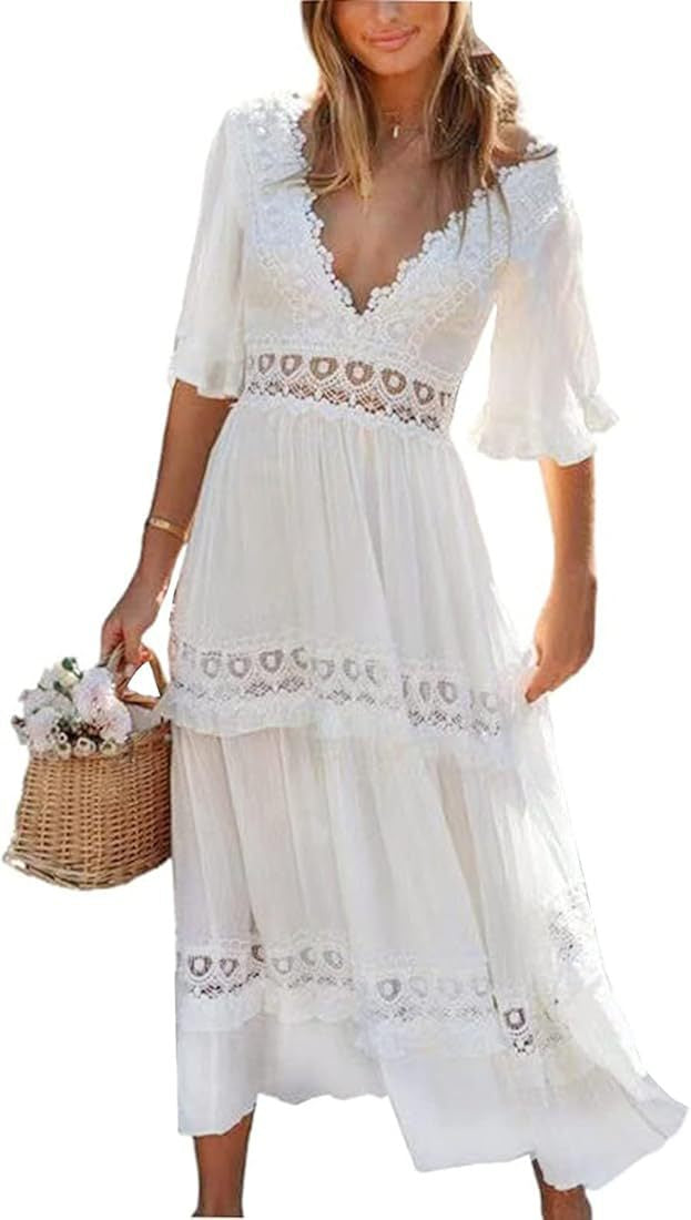 Alaia White Summer Dress